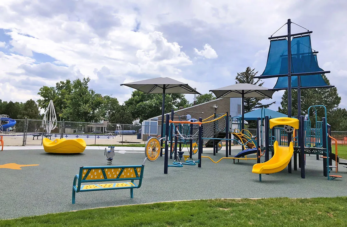 Community park at Lake Arbor Recreation Center